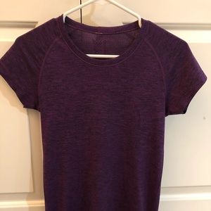 Lululemon Purple Short Sleeve